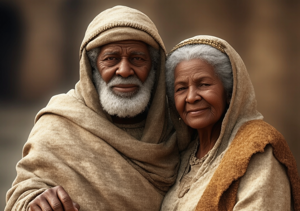 abraham and sarah half